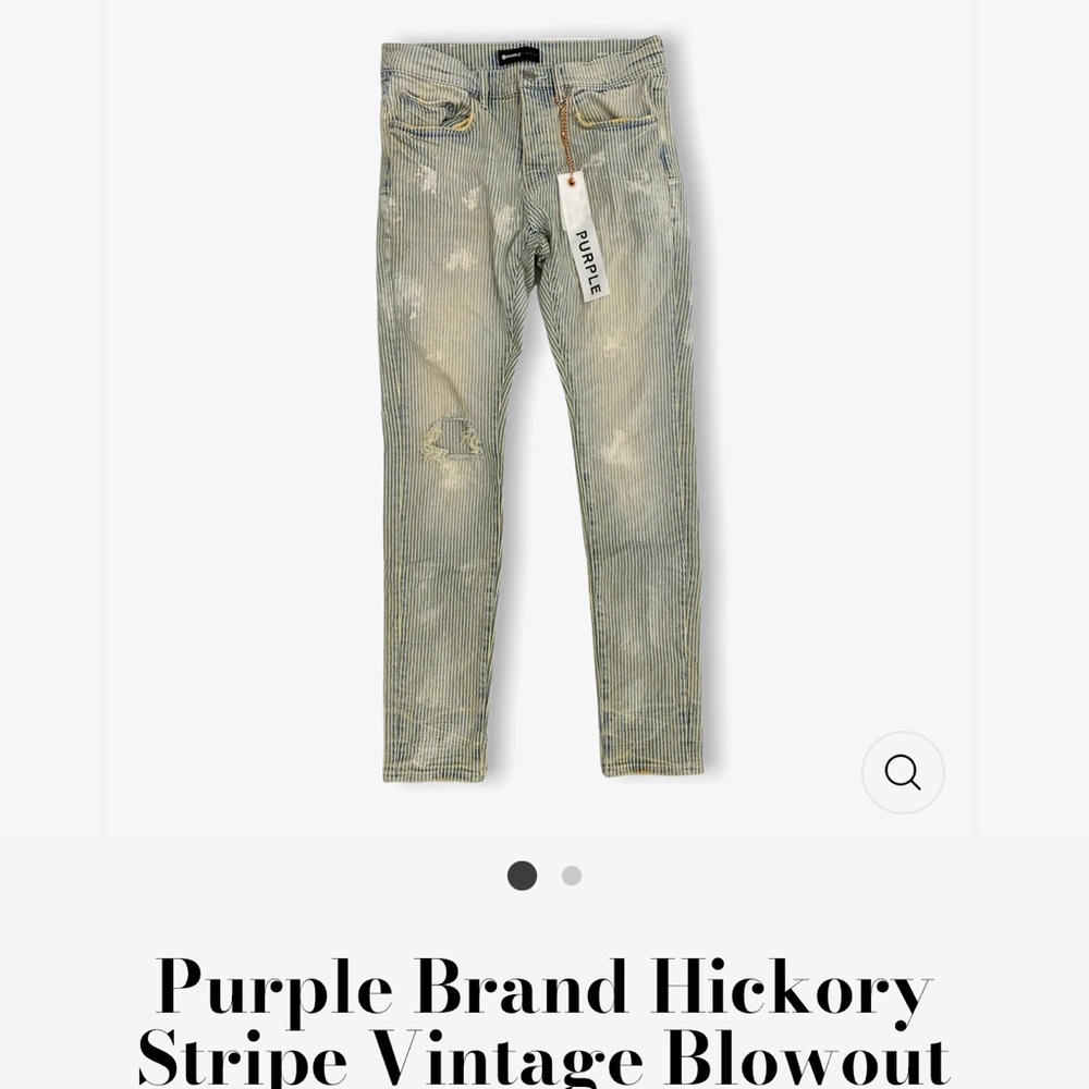 👀looking to buy these **Purple Brand Men's Skinny Jeans -hickory striped